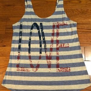 Maurice’s tank size small